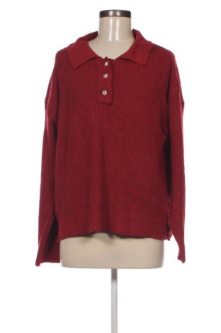 Дамски пуловер Kathy Ireland, Размер L, Цвят Червен, Цена 14,21 лв.