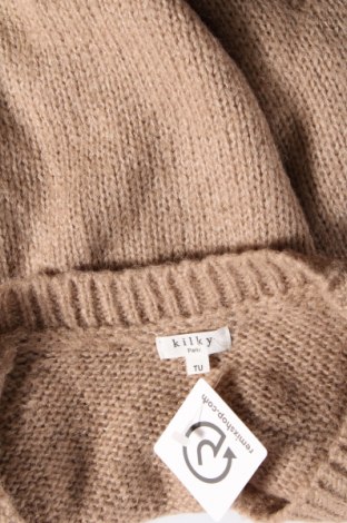 Дамски пуловер Kilky, Размер M, Цвят Бежов, Цена 14,21 лв.