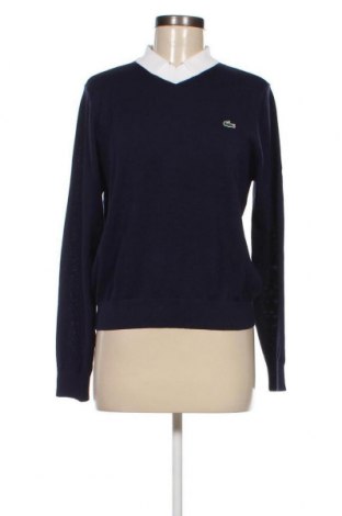 Дамски пуловер Lacoste, Размер L, Цвят Син, Цена 132,60 лв.