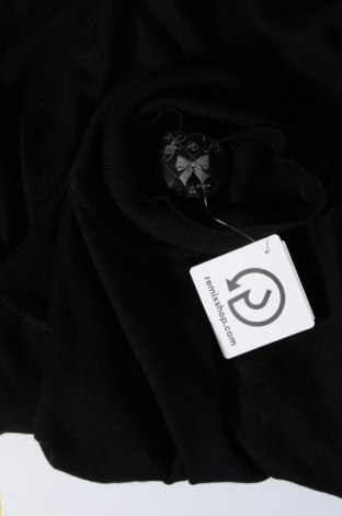 Γυναικείο πουλόβερ Lady In Paris, Μέγεθος L, Χρώμα Μαύρο, Τιμή 11,52 €