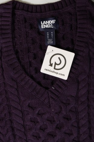 Дамски пуловер Land's End, Размер M, Цвят Лилав, Цена 18,86 лв.