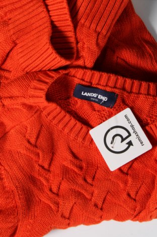 Damenpullover Lands' End, Größe M, Farbe Orange, Preis 10,49 €
