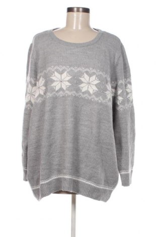 Дамски пуловер Laura Kent, Размер 3XL, Цвят Сив, Цена 18,85 лв.