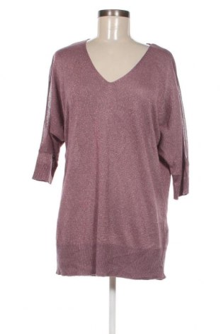 Дамски пуловер Laura Torelli, Размер L, Цвят Лилав, Цена 7,25 лв.