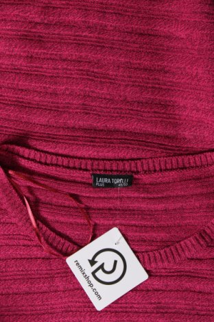 Damenpullover Laura Torelli, Größe XXL, Farbe Rosa, Preis € 11,10