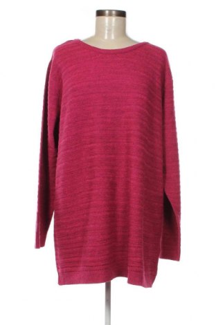 Дамски пуловер Laura Torelli, Размер XXL, Цвят Розов, Цена 17,40 лв.