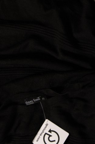 Γυναικείο πουλόβερ Laura Torelli, Μέγεθος XL, Χρώμα Μαύρο, Τιμή 10,58 €
