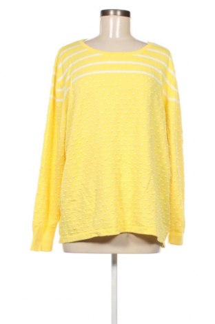 Γυναικείο πουλόβερ Laura Torelli, Μέγεθος XL, Χρώμα Κίτρινο, Τιμή 10,58 €