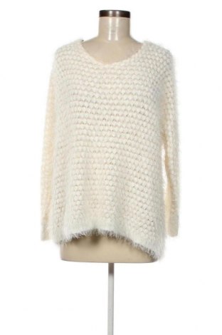 Γυναικείο πουλόβερ Laura Torelli, Μέγεθος L, Χρώμα Λευκό, Τιμή 8,79 €