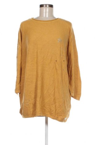 Дамски пуловер Laura Torelli, Размер L, Цвят Жълт, Цена 14,21 лв.