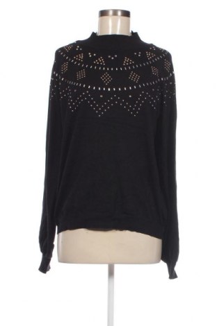 Дамски пуловер Laura Torelli, Размер M, Цвят Черен, Цена 15,08 лв.
