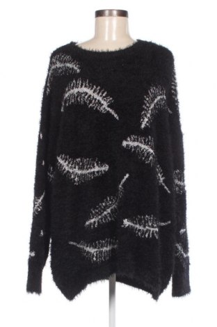Дамски пуловер Laura Torelli, Размер XL, Цвят Черен, Цена 16,24 лв.