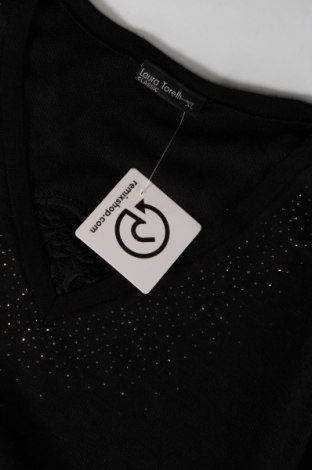 Дамски пуловер Laura Torelli, Размер XL, Цвят Черен, Цена 17,11 лв.
