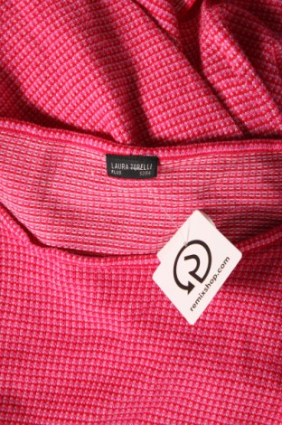 Γυναικείο πουλόβερ Laura Torelli, Μέγεθος 3XL, Χρώμα Πολύχρωμο, Τιμή 10,76 €