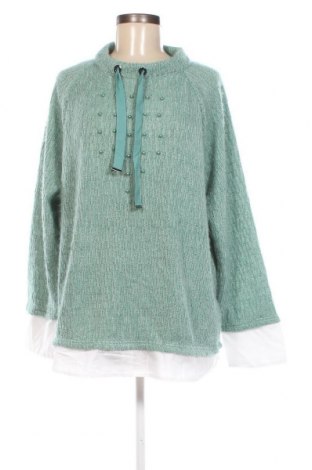 Γυναικείο πουλόβερ Laura Torelli, Μέγεθος L, Χρώμα Πράσινο, Τιμή 9,87 €