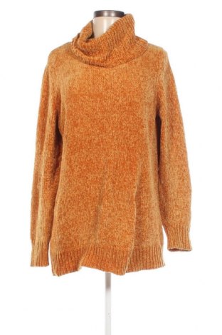 Дамски пуловер Laura Torelli, Размер M, Цвят Жълт, Цена 13,34 лв.