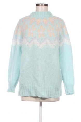 Дамски пуловер Les tricots de Lea, Размер L, Цвят Син, Цена 58,50 лв.