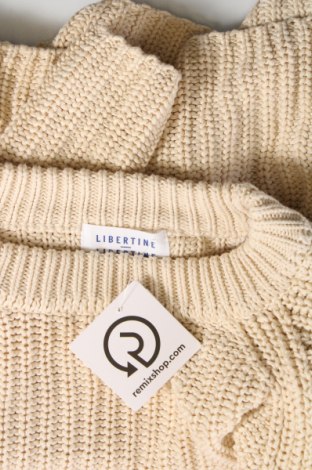 Damski sweter Libertine-Libertine, Rozmiar M, Kolor Beżowy, Cena 171,95 zł
