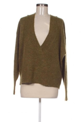 Дамски пуловер Lindex, Размер M, Цвят Зелен, Цена 12,47 лв.