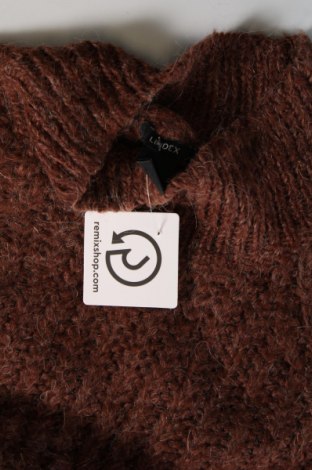 Дамски пуловер Lindex, Размер S, Цвят Кафяв, Цена 13,34 лв.
