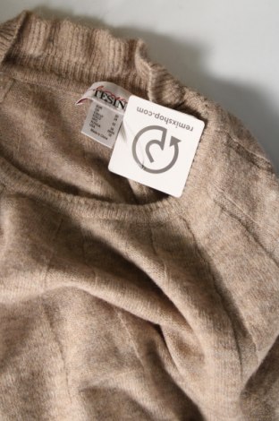 Дамски пуловер Linea Tesini, Размер XXL, Цвят Бежов, Цена 57,66 лв.