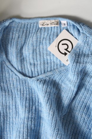 Γυναικείο πουλόβερ Lisa Tossa, Μέγεθος S, Χρώμα Μπλέ, Τιμή 12,43 €