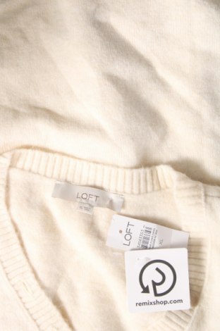 Дамски пуловер Loft By Ann Taylor, Размер XL, Цвят Бежов, Цена 98,00 лв.