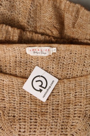 Γυναικείο πουλόβερ Lola Liza, Μέγεθος L, Χρώμα  Μπέζ, Τιμή 11,67 €