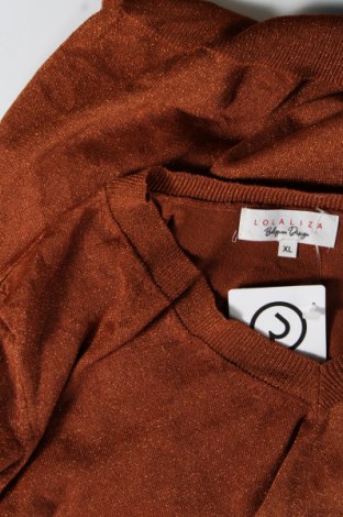Γυναικείο πουλόβερ Lola Liza, Μέγεθος XL, Χρώμα Καφέ, Τιμή 14,20 €