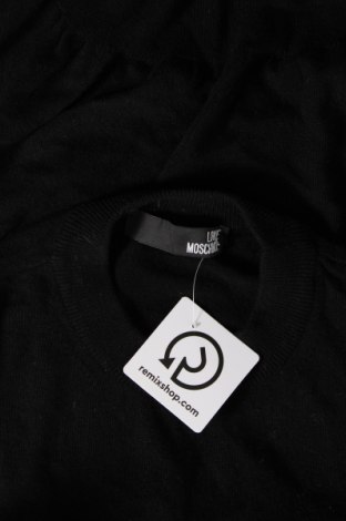 Дамски пуловер Love Moschino, Размер M, Цвят Черен, Цена 147,60 лв.