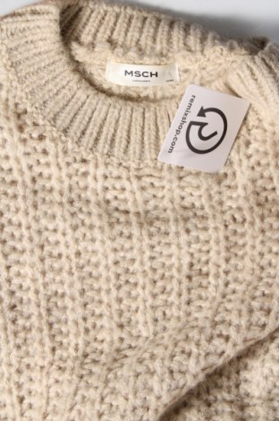 Дамски пуловер MSCH, Размер S, Цвят Бежов, Цена 18,86 лв.