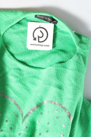 Γυναικείο πουλόβερ Made In Italy, Μέγεθος M, Χρώμα Πράσινο, Τιμή 8,79 €