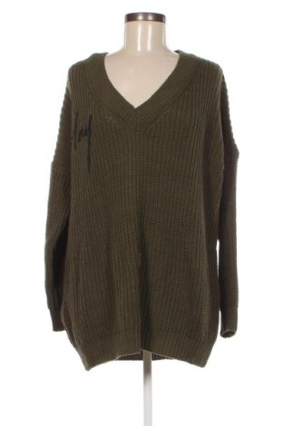 Női pulóver Made In Italy, Méret L, Szín Zöld, Ár 3 384 Ft
