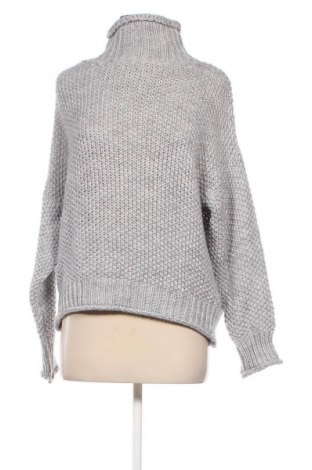 Дамски пуловер Made In Italy, Размер M, Цвят Сив, Цена 13,34 лв.