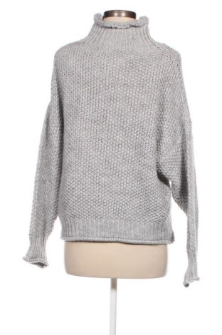 Γυναικείο πουλόβερ Made In Italy, Μέγεθος M, Χρώμα Γκρί, Τιμή 8,25 €