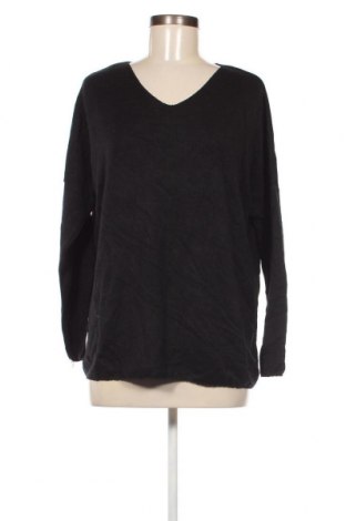 Дамски пуловер Made In Italy, Размер XL, Цвят Черен, Цена 25,76 лв.