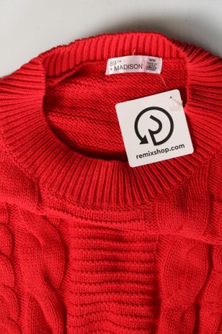 Damenpullover Madison, Größe M, Farbe Rot, Preis 17,99 €