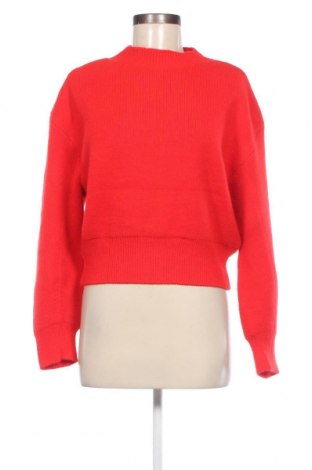 Дамски пуловер Mango, Размер S, Цвят Червен, Цена 13,23 лв.