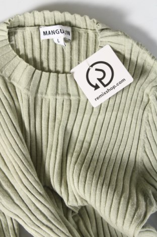 Γυναικείο πουλόβερ Manguun, Μέγεθος L, Χρώμα Πράσινο, Τιμή 8,25 €