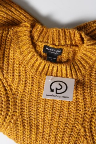 Дамски пуловер Marciano, Размер S, Цвят Жълт, Цена 56,64 лв.
