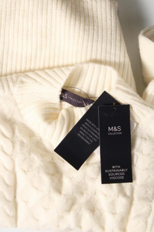 Damenpullover Marks & Spencer, Größe S, Farbe Weiß, Preis 17,58 €