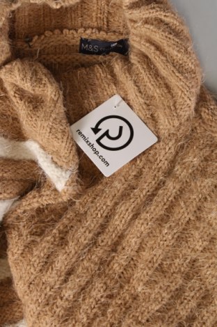 Дамски пуловер Marks & Spencer, Размер L, Цвят Бежов, Цена 14,04 лв.