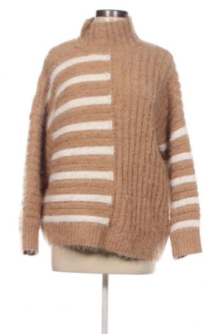 Γυναικείο πουλόβερ Marks & Spencer, Μέγεθος L, Χρώμα  Μπέζ, Τιμή 7,68 €