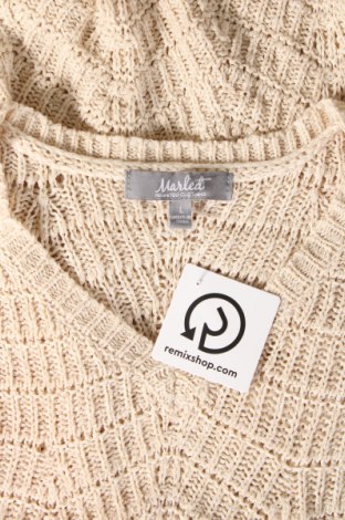 Γυναικείο πουλόβερ Marled, Μέγεθος L, Χρώμα  Μπέζ, Τιμή 11,67 €