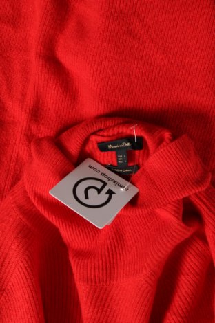 Дамски пуловер Massimo Dutti, Размер L, Цвят Червен, Цена 37,20 лв.