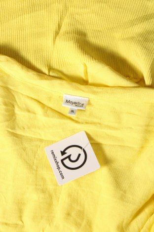 Damen Strickjacke Mayerline, Größe 3XL, Farbe Gelb, Preis 28,04 €