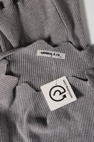 Дамски пуловер Memory & Co., Размер L, Цвят Сив, Цена 12,47 лв.