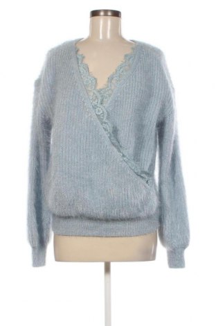 Дамски пуловер Millenium, Размер L, Цвят Син, Цена 13,34 лв.