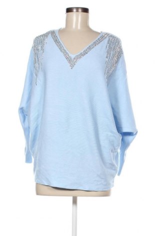 Γυναικείο πουλόβερ Moewy, Μέγεθος L, Χρώμα Μπλέ, Τιμή 5,38 €