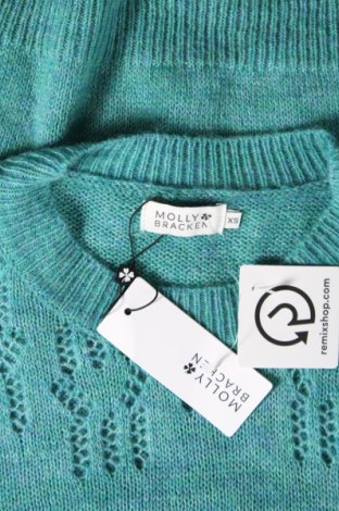 Damski sweter Molly Bracken, Rozmiar XS, Kolor Zielony, Cena 128,90 zł